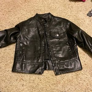 Leather jacket